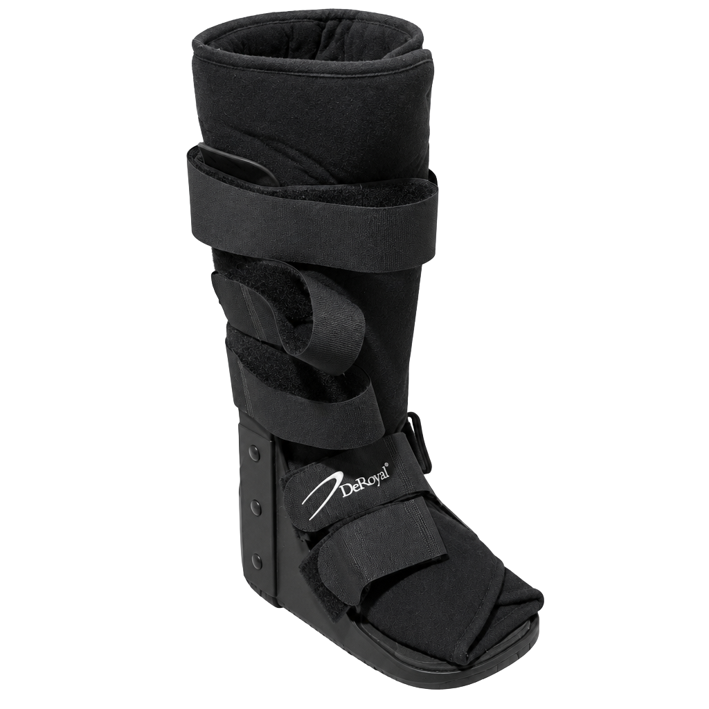 Deroyal Tracker Ex Walker Size Medium Black Orthopedic 1
