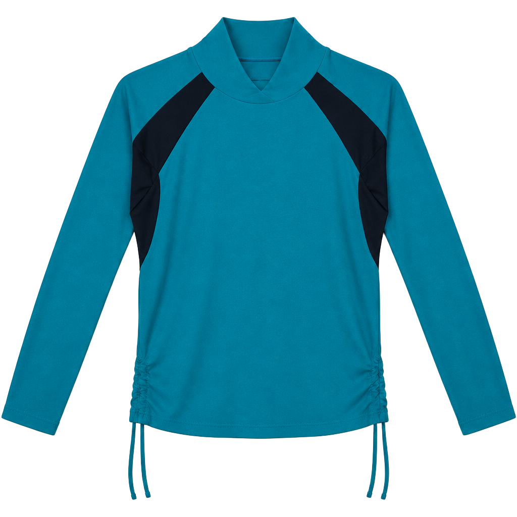 Sun Protection Zone Green Bean by SPZ Long Sleeve Sun Shirt Size L 1