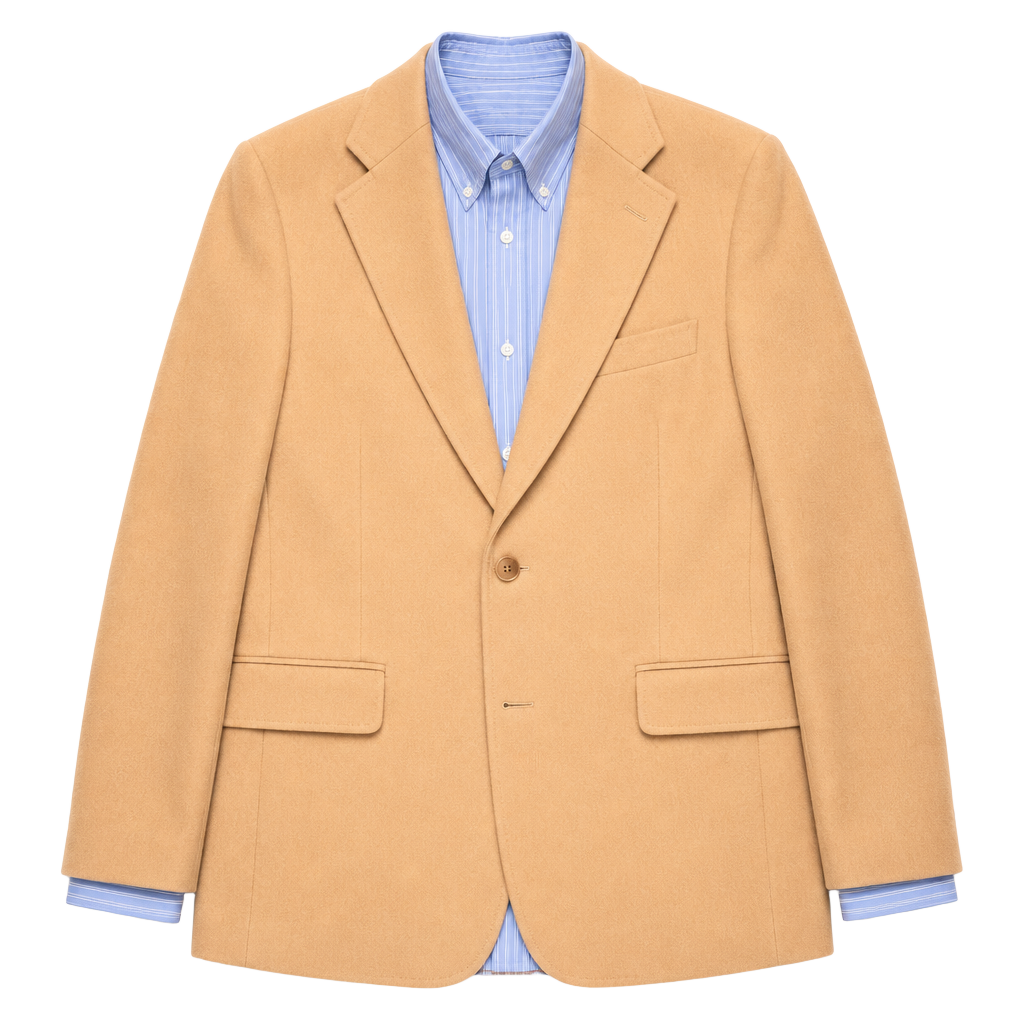 Vintage Austin Reed of Regent Street Tate-Brown's 100% Camel Hair Sport Coat Blazer 42 R 1