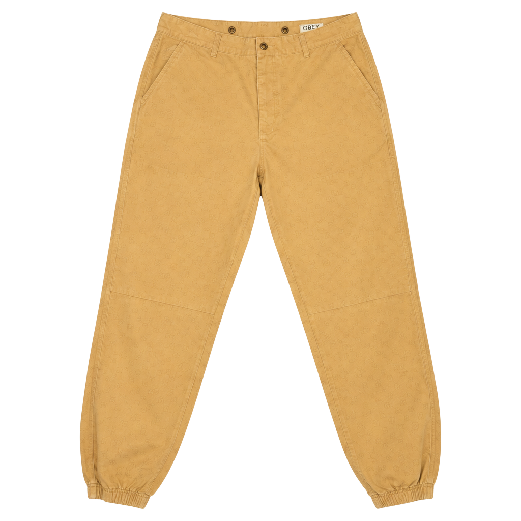 Orvis Canvas Pants Size 40 Brown Joggers 1