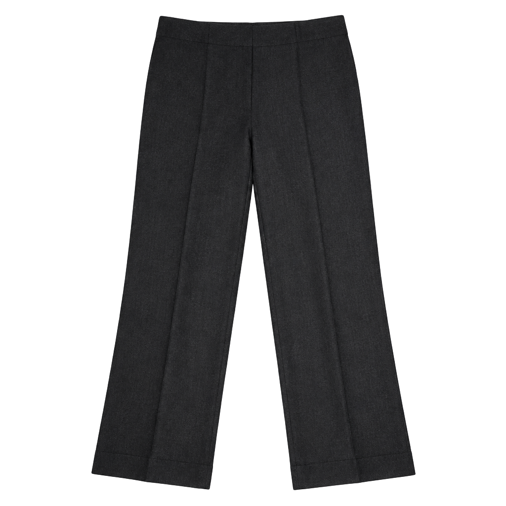 Mr Granger Dress Pants Size 40L Black 100% Wool 1
