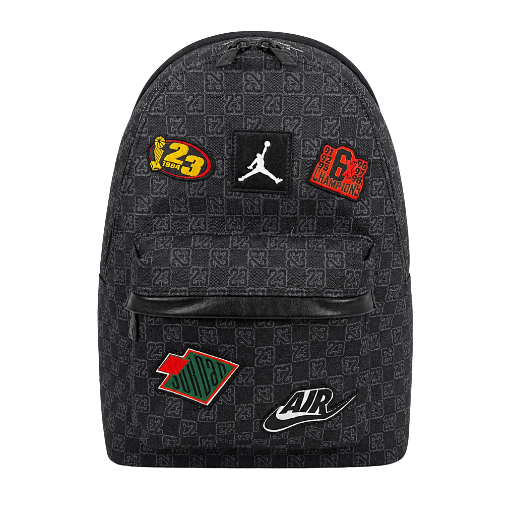 Jordan Air Monogram Championship Backpack 20L🔥New Black Bookbag School Bag MA9155-023 1