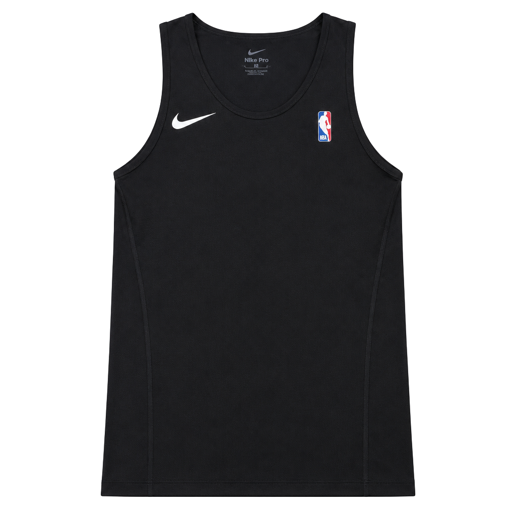 Nike Pro NBA Tank Top Size L Black Athletic Jersey AA0785-010 1