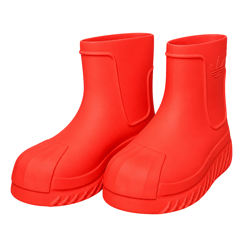Adidas Originals Adifom Superstar Boot Solar Red Women Casual Rain Boots IE0392 Size 8.5 W 1