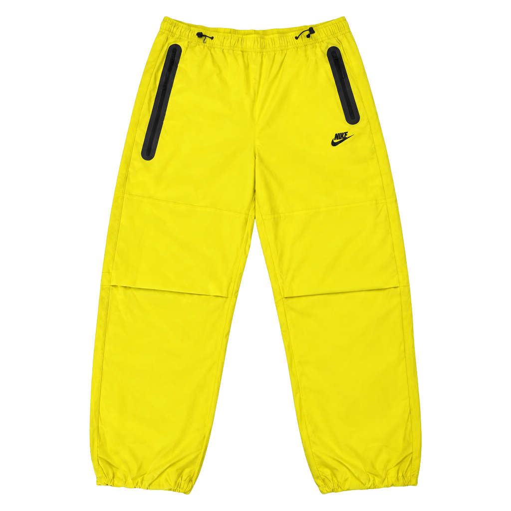 Nike Woven Pants Size XL Yellow Cargo Tech Trackwear 1