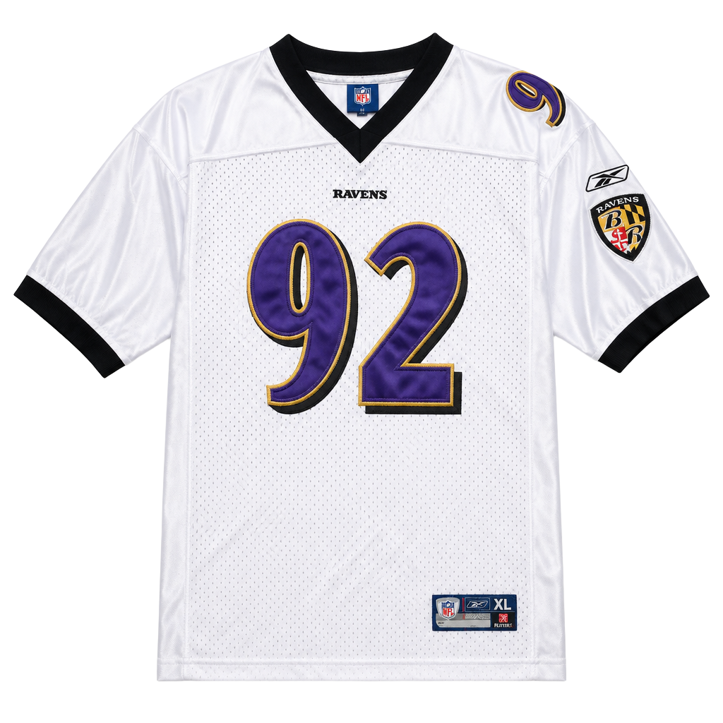 Reebok NFL Equipment Baltimore Ravens Ngata 92 Jersey Size XL 1