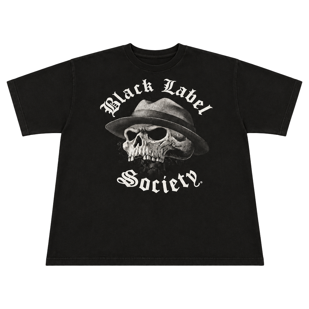 Tennessee River Black Label Society Skull T-Shirt Size XL Black 1
