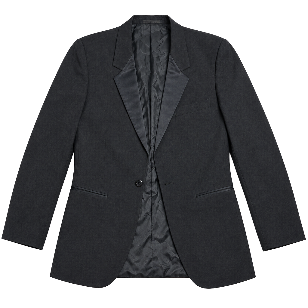 Yves Saint Laurent Tuxedo Jacket Size 39 Black Formal Dinner Jacket 1