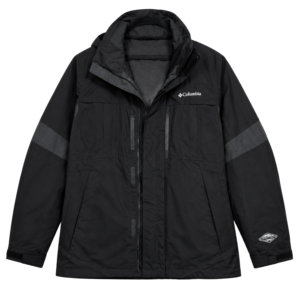 Columbia Omni-Tech Winter Jacket Black 1