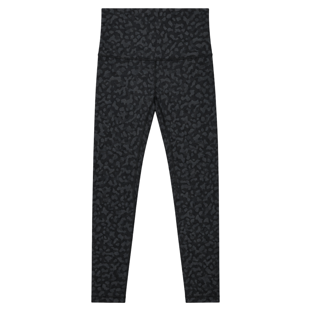 Lululemon Align High-Rise Leggings Black Leopard Print 1