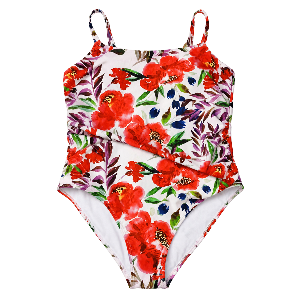 Nicole Miller, Studio Floral One-Piece Swimsuit XL 1