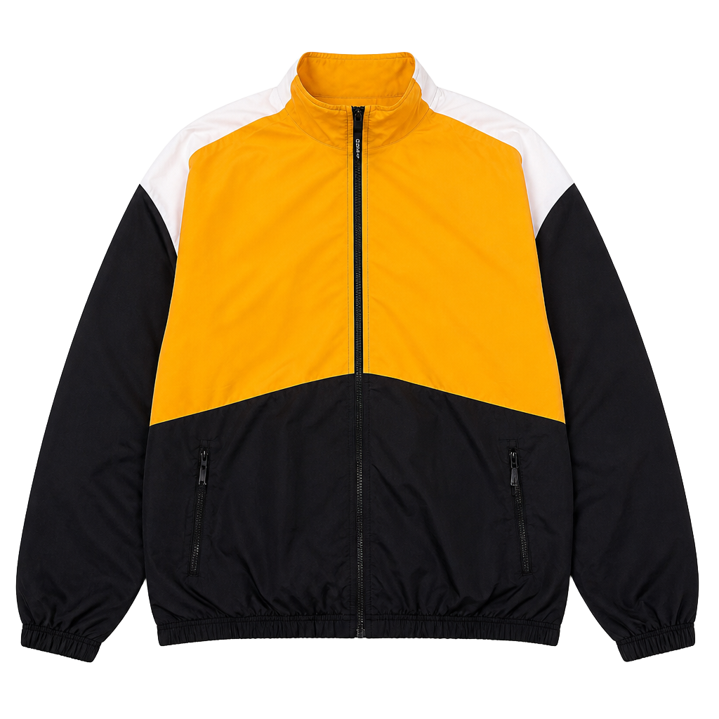 Game Sportswear Windbreaker Style 430 Size 2XL Yellow Black White 1
