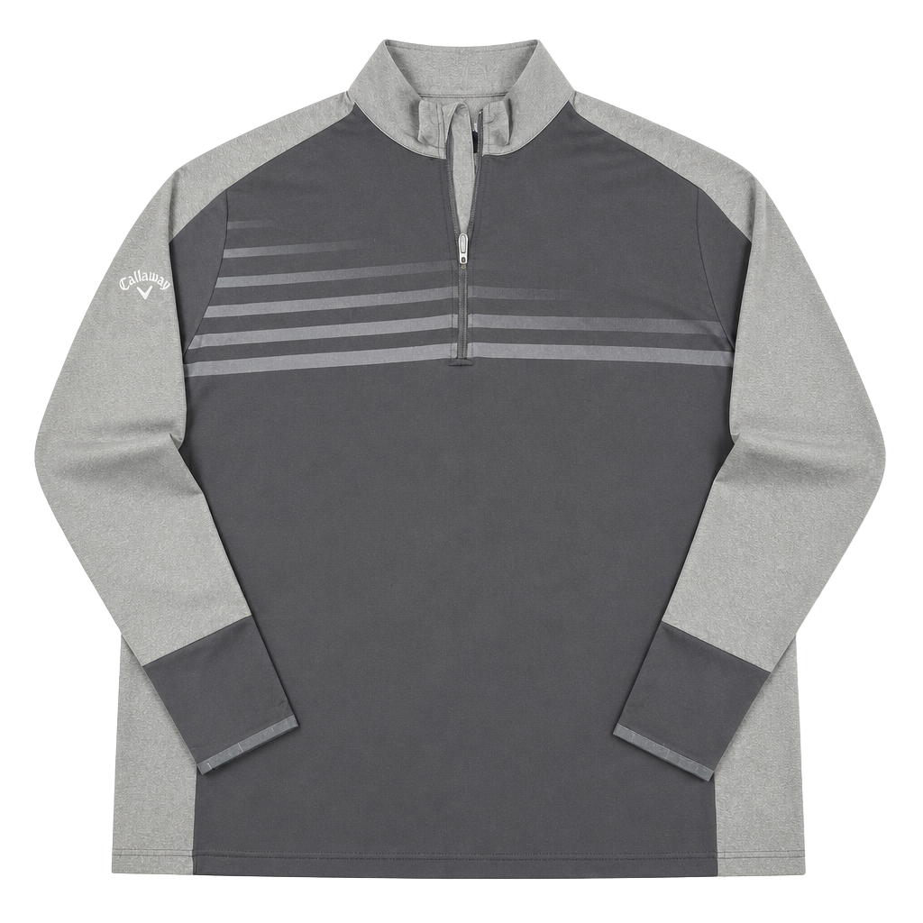 Callaway Weather Series Men's Size Long Sleeve Quarter Zip Pullover 1