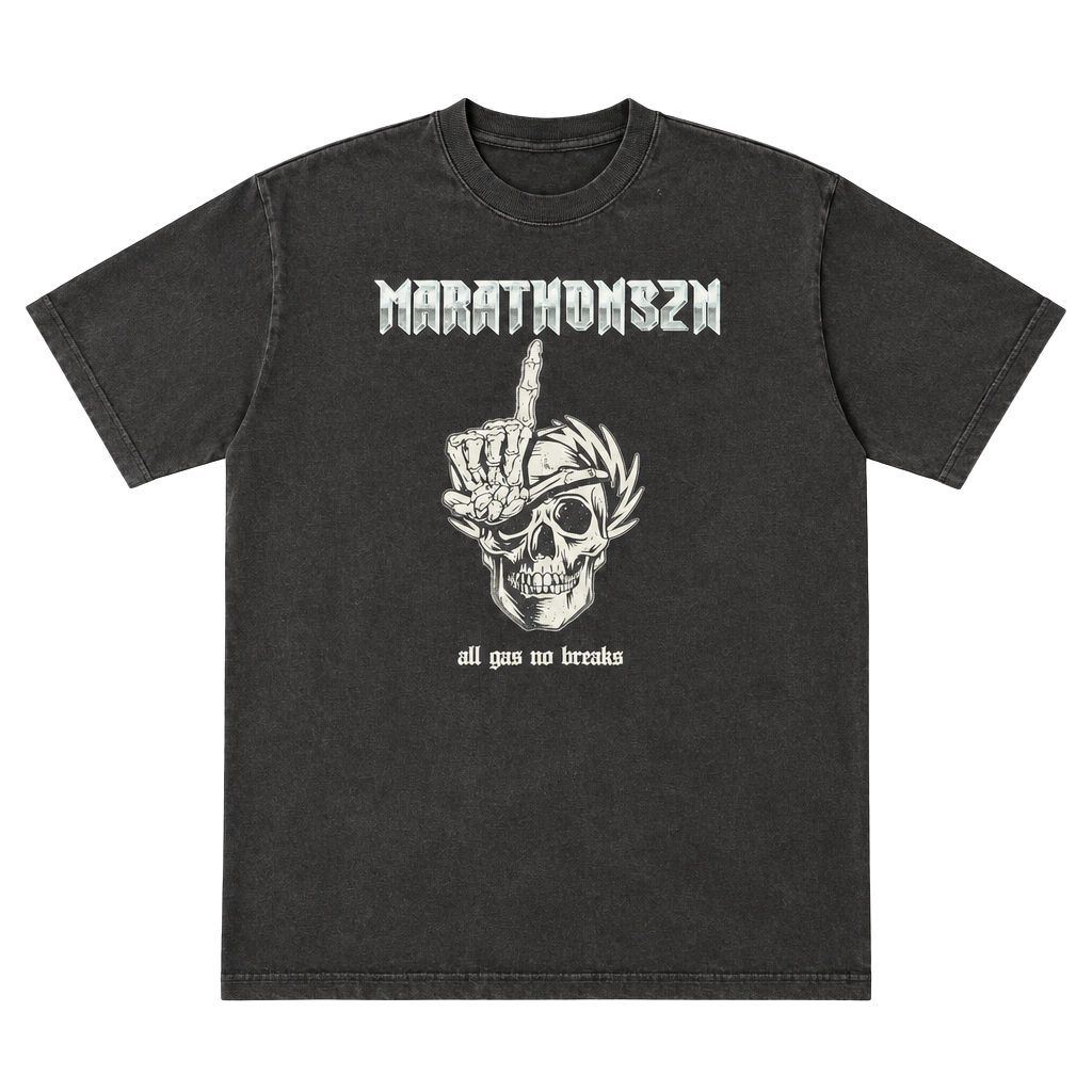 Los Angeles Apparel Marathonszn T-Shirt Size S Black 1