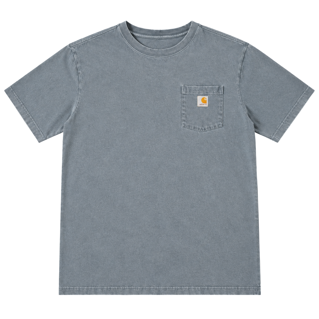 Carhartt K87 Pocket T-Shirt XL Tall blue Loose Fit 1