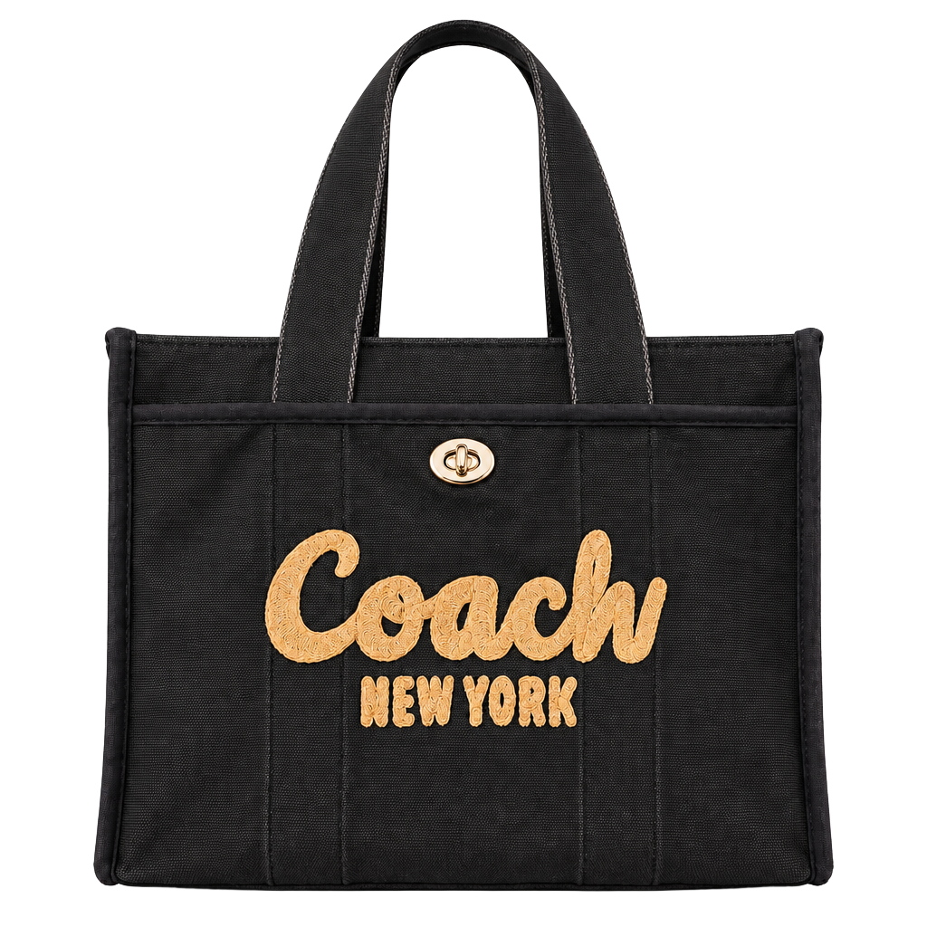 Coach Cargo Tote Black 1