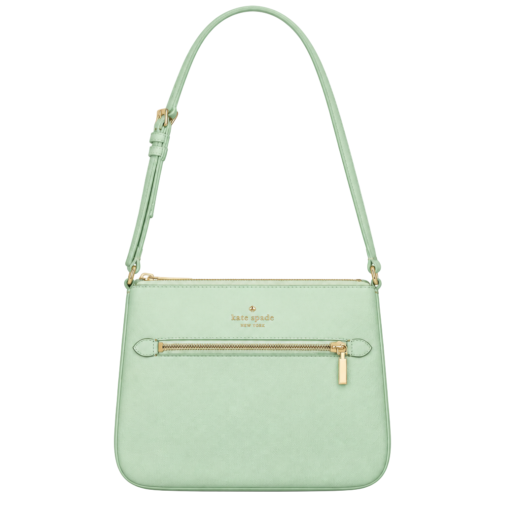Kate Spade Sadie North South Crossbody Lime Sherbet Leather Mint K7379 1