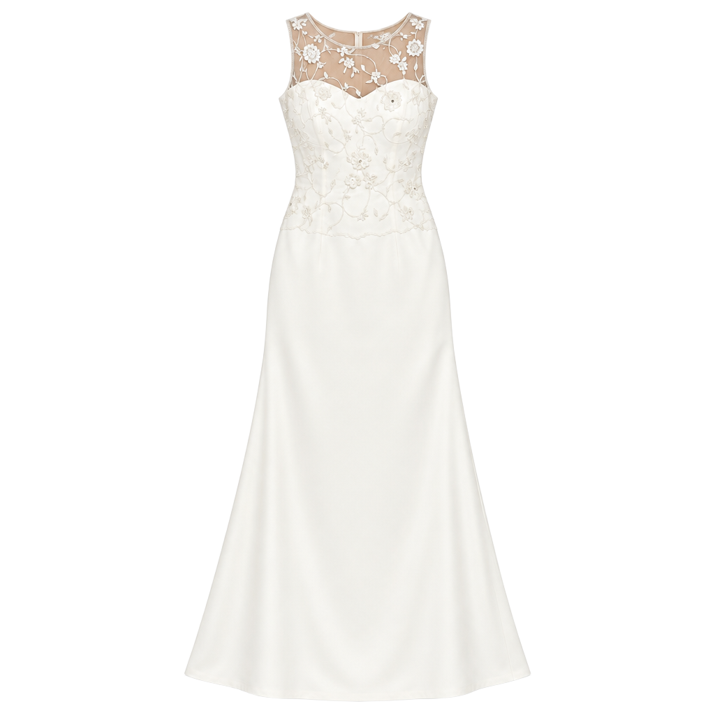 Elegante By Mon Cheri Wedding Dress White 1
