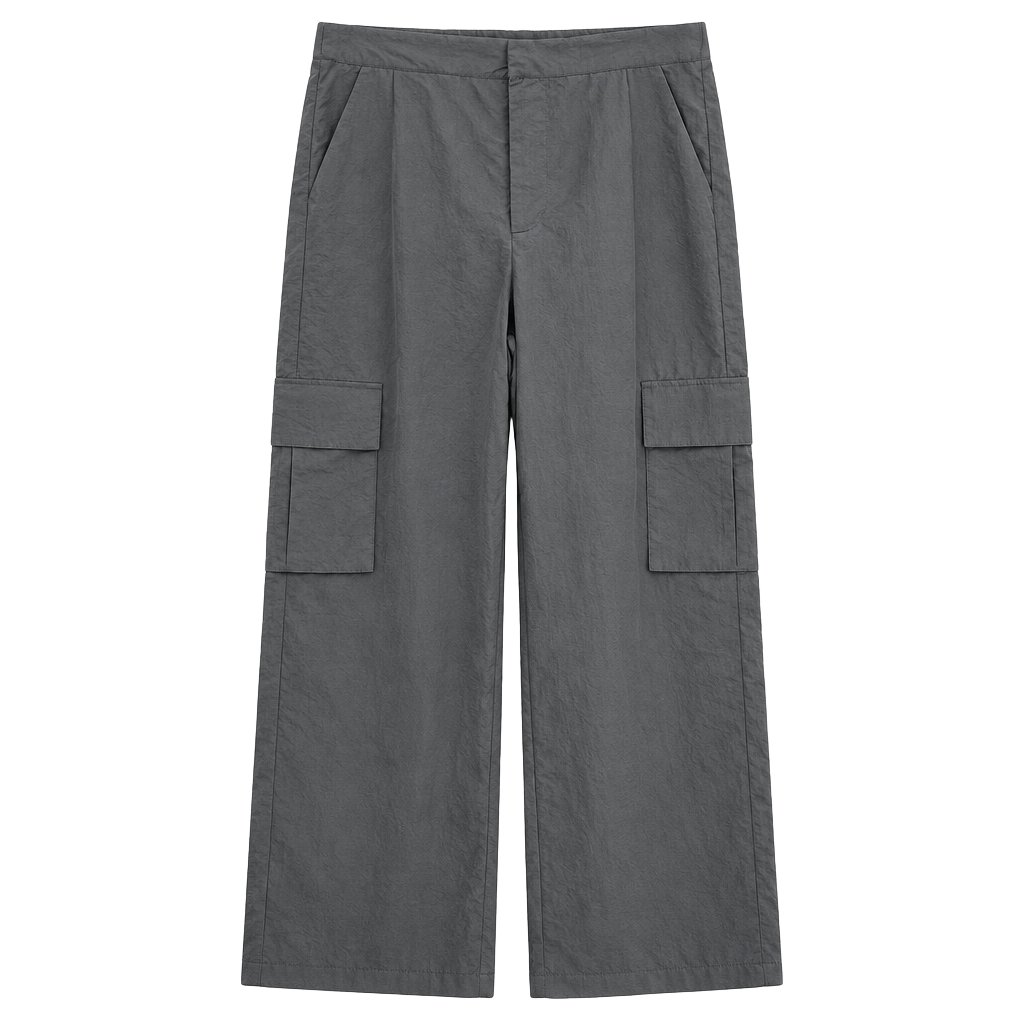 Wilo The Label Women’s Parachute Fly Cargo Pants Size S Gray NWT Gorpcore 1
