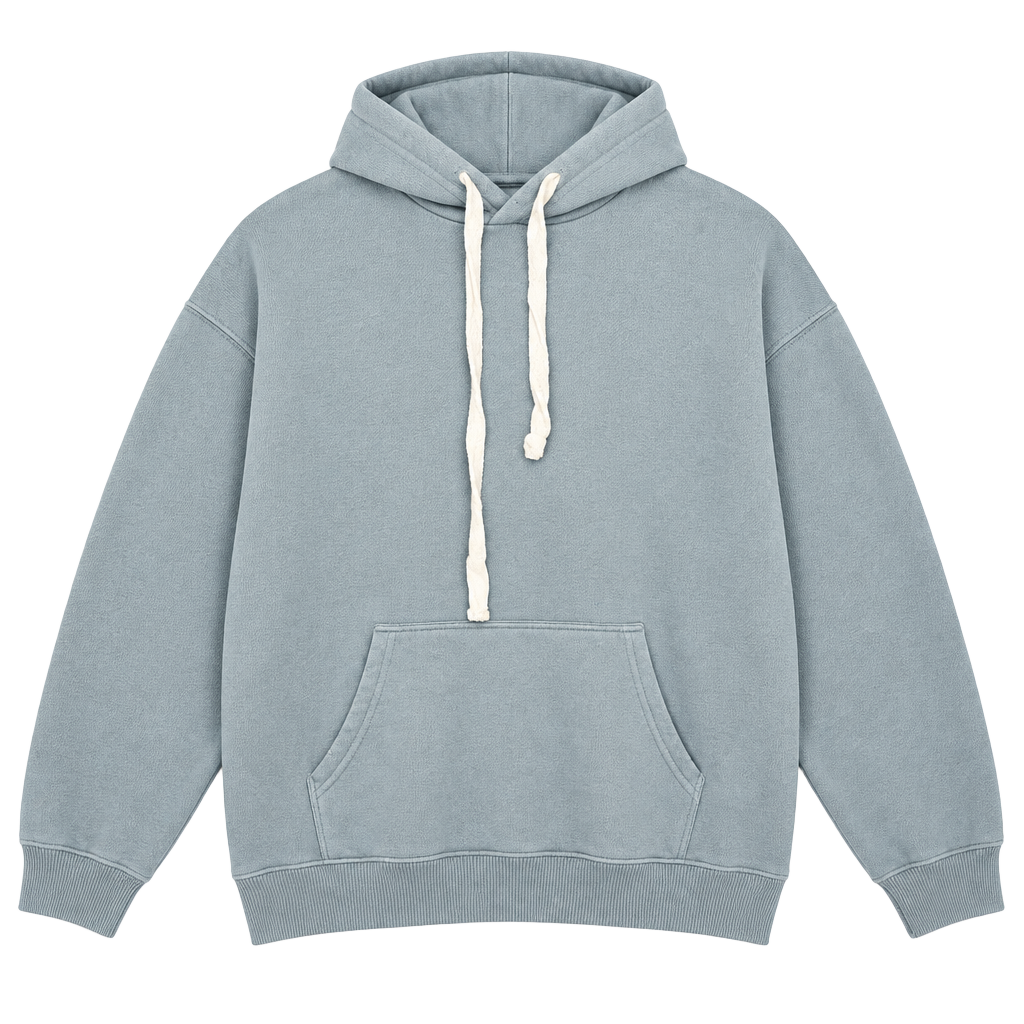 Aerie Women’s Oversized Hoodie Sweatshirt Size L Light Blue Athleisure Cozy 1