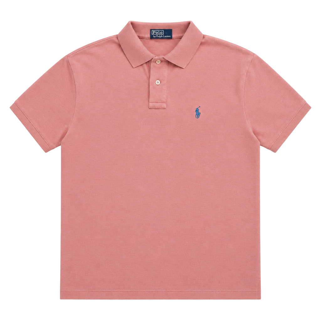 Polo by Ralph Lauren Short Sleeve Polo Size M Pink Salmon 1