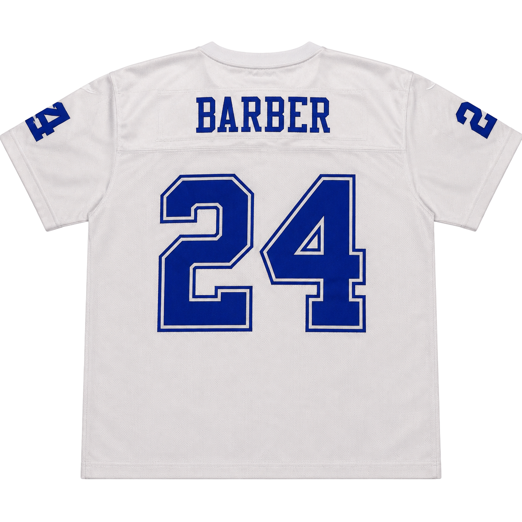 NFL Players Dallas Cowboys Marion Barber 24 Youth L White Jersey 1