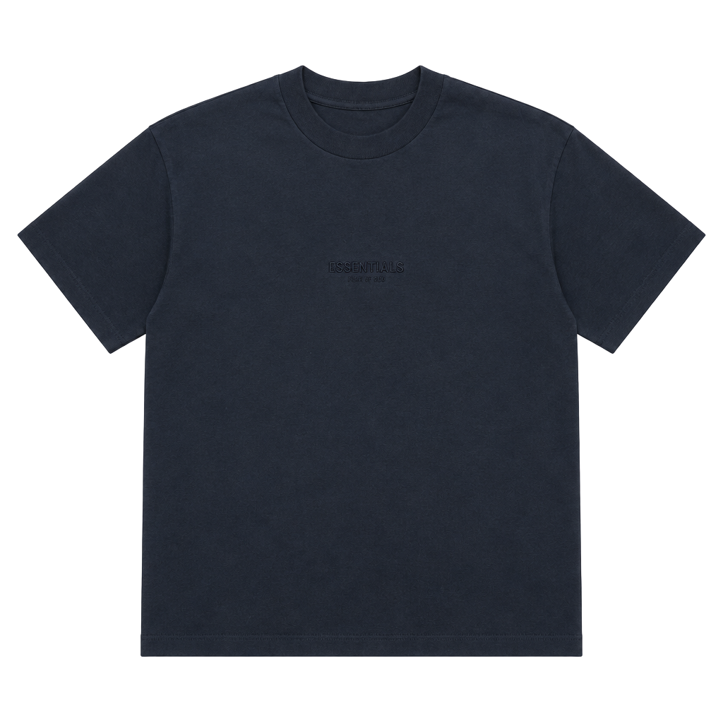 Fear of God Essentials T-Shirt Size L Black Cotton Logo Tee 1