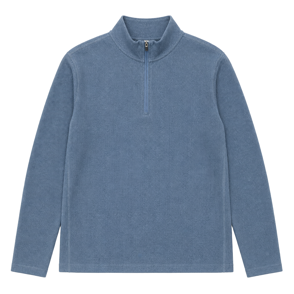 J.Crew Performance 1/4 Zip Pullover Size XL Blue 1
