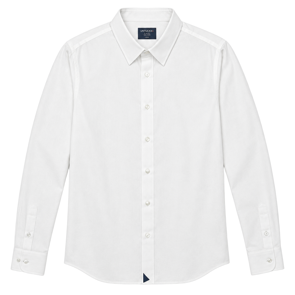 UNTUCKit Las Cases-WF Shirt Size XXXL White Wrinkle Free Regular Fit 1