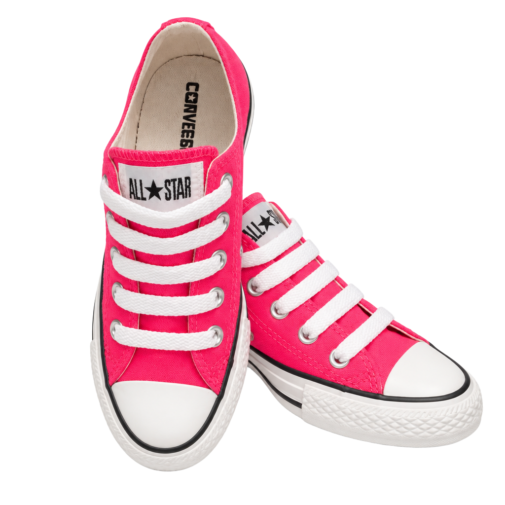 Converse All Star Low Sneakers Size 4 Pink 1