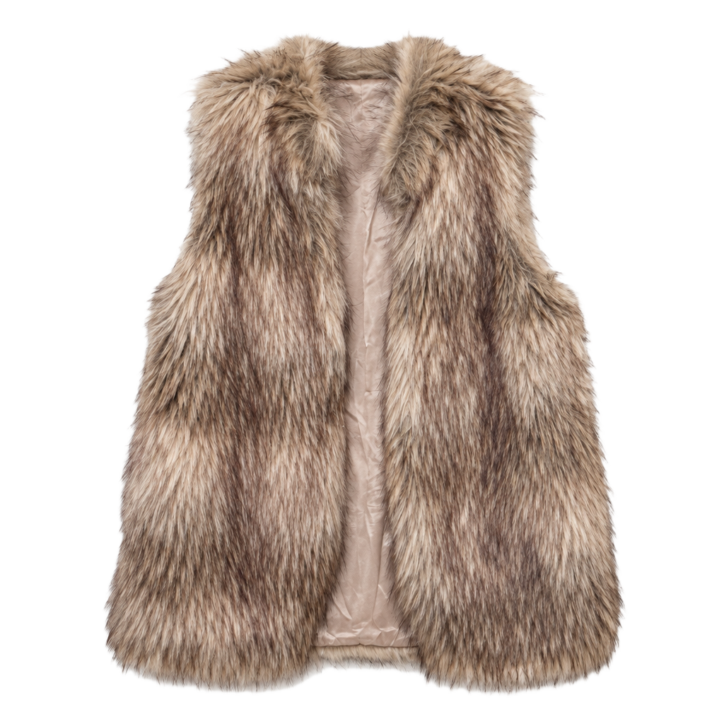 PPLA Faux Fur Vest 1