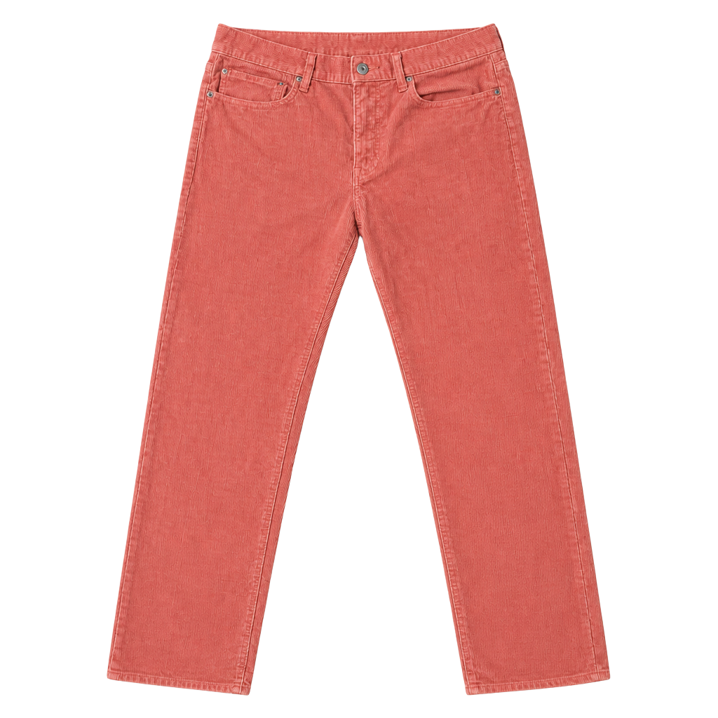 J.Crew 484 Slim-Fit Corduroy Pants Red Men's Size 34x32 1