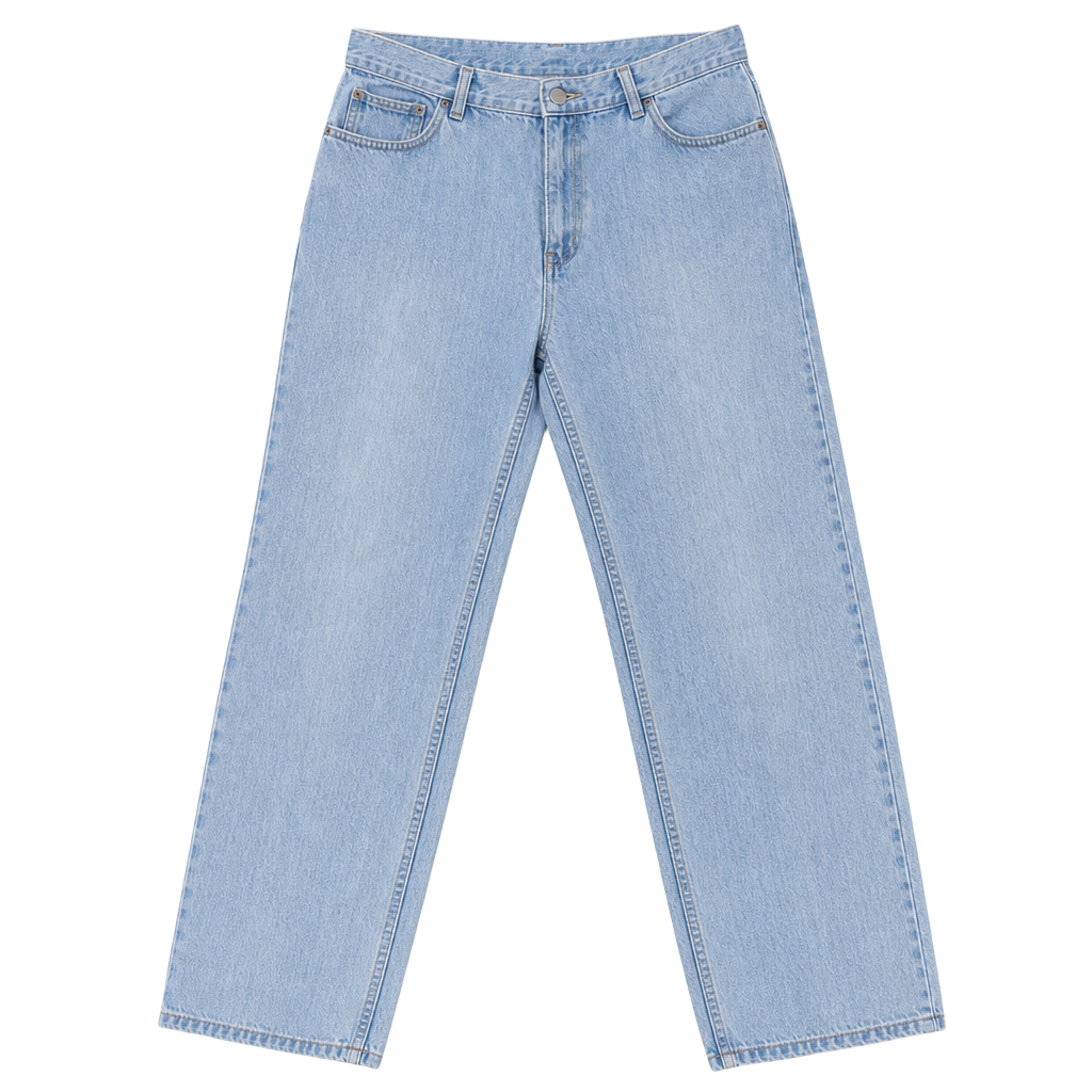 Route 66 Men's Regular Fit Light Wash Denim Jeans Size 36x32 1