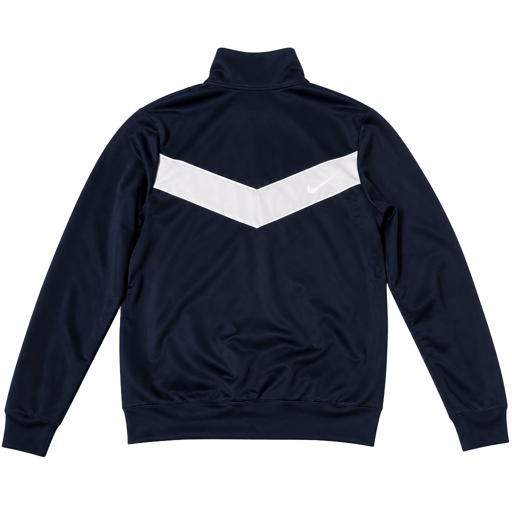 Nike Sportswear Chevron Track Jacket Navy Blue Size Large 1