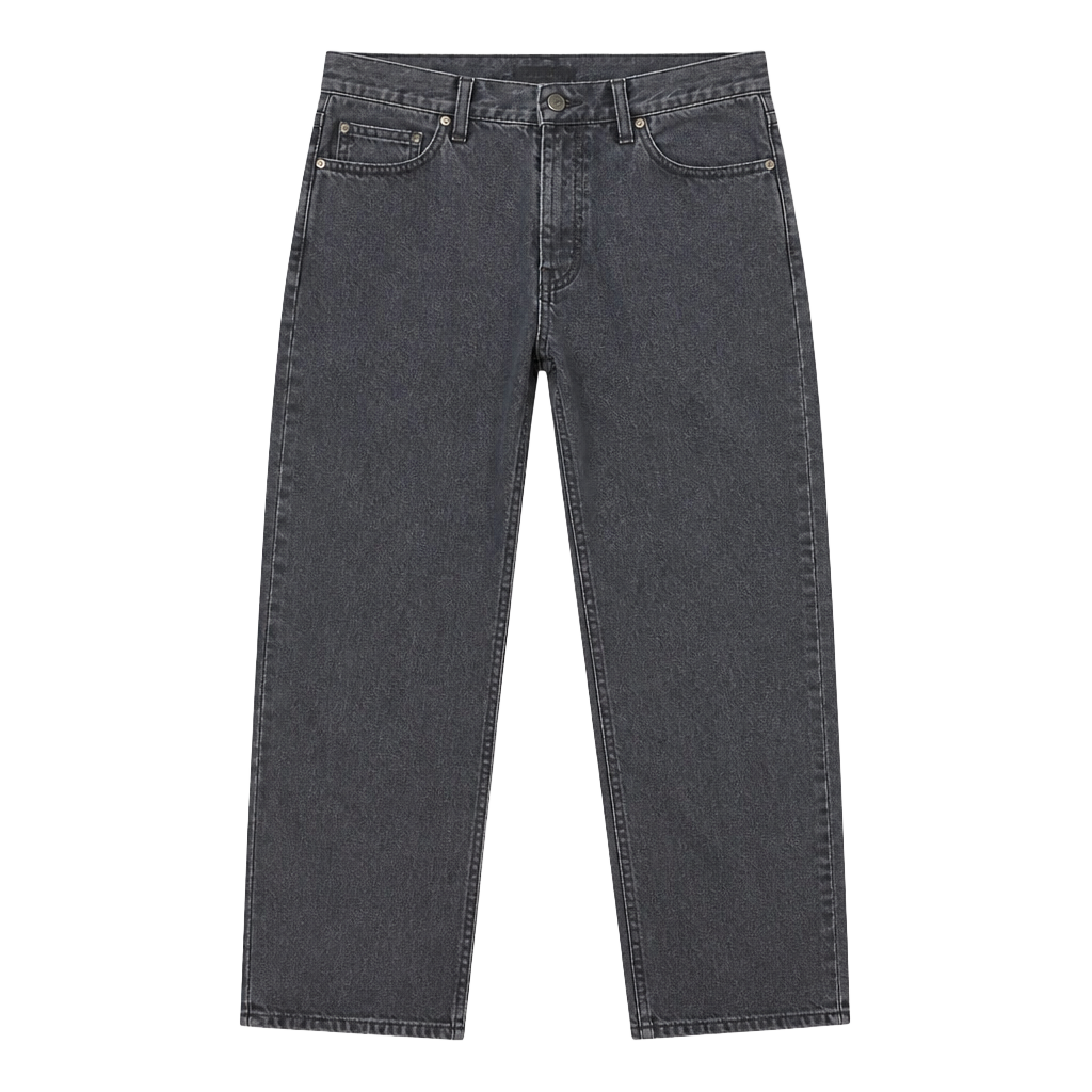 Lauren Jeans Co. Ralph Lauren Women's Black Straight Leg Denim Jeans Size 6 1