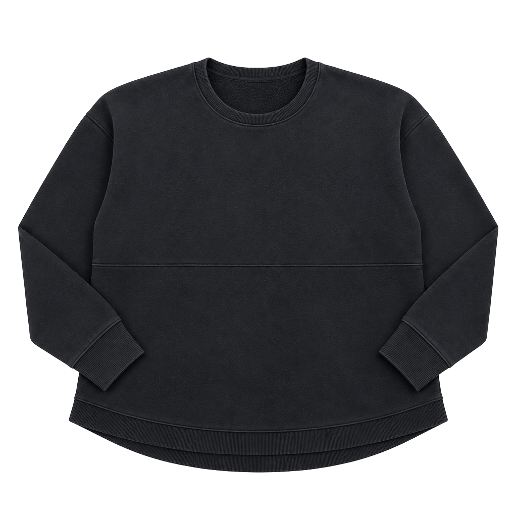 Athleta Sweatshirt Size XL Black Crew Neck Pullover Fleece 1