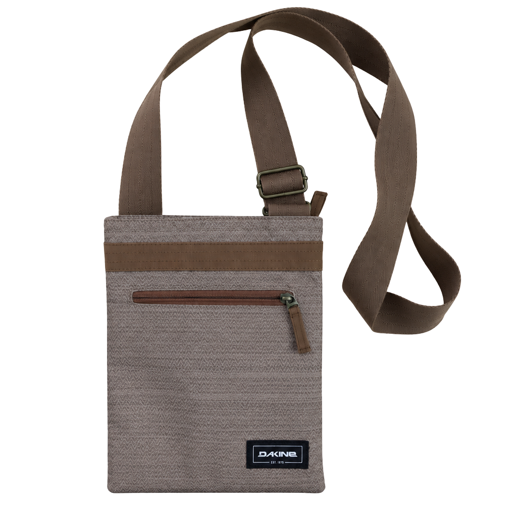 Dakine Jive Crossbody Bag Brown Chevron Travel Purse 1