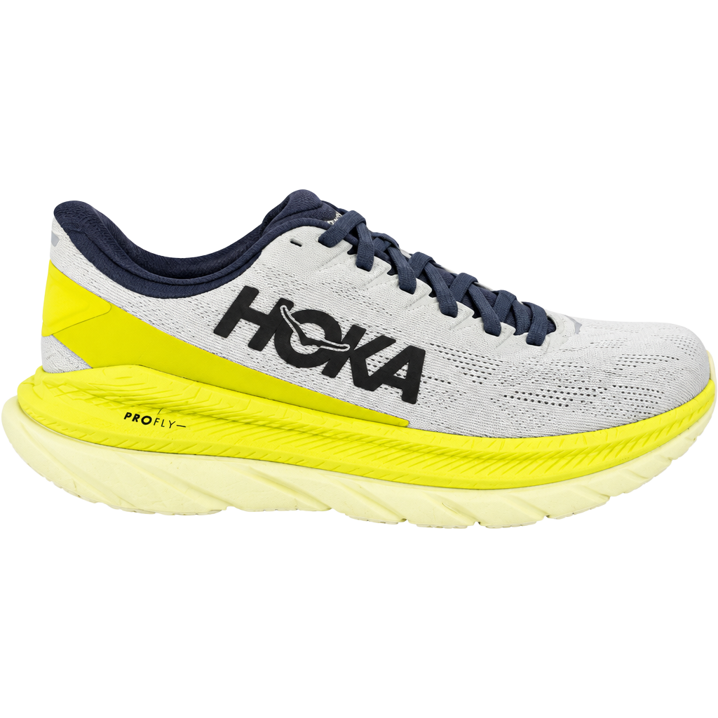 Hoka Mach 4 Running Shoes Grey Yellow 10 1