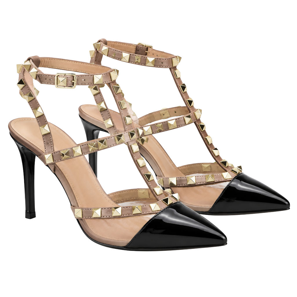 Bcbgeneration Studded T-Strap Pumps Size 9M 1