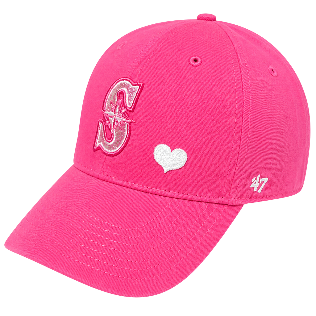 47 Brand Seattle Mariners Kids Size Pink Hat Cap 1