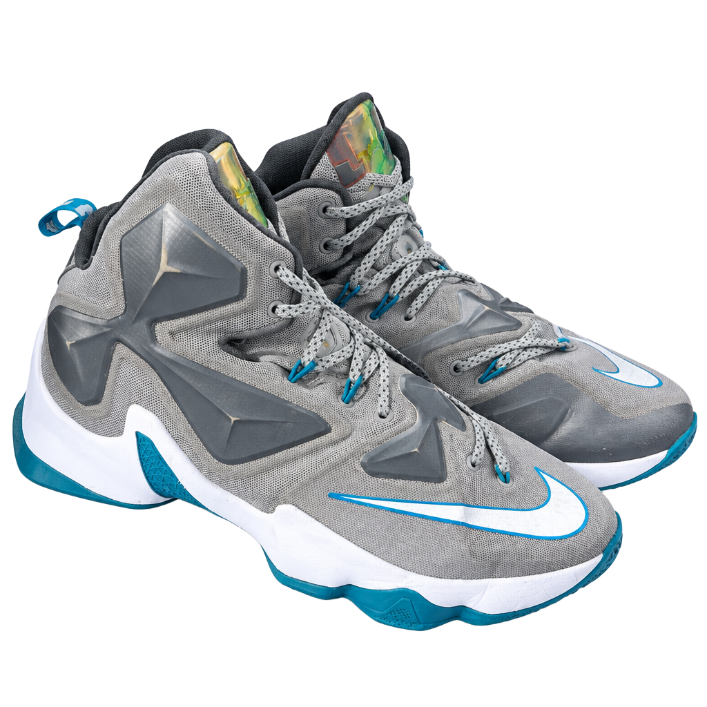 Nike LeBron XIII Blue Lagoon Size 10.5 Wolf Grey 1