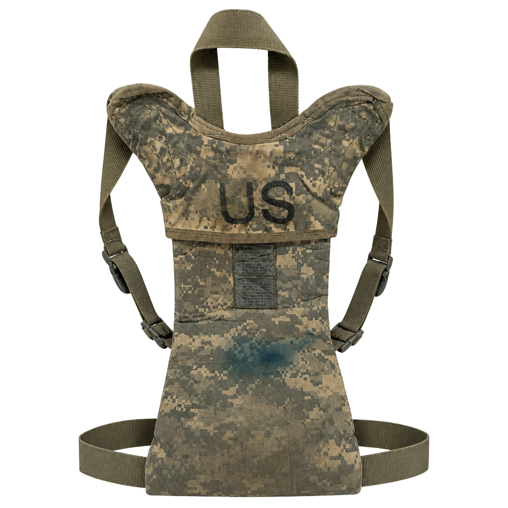 US Army ACU Hydration Carrier Backpack – Military MOLLE Camo Water Bladder Pack 1