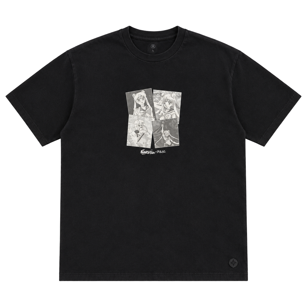 Vans Sailor Moon Classic Fit Black T-Shirt Medium 1