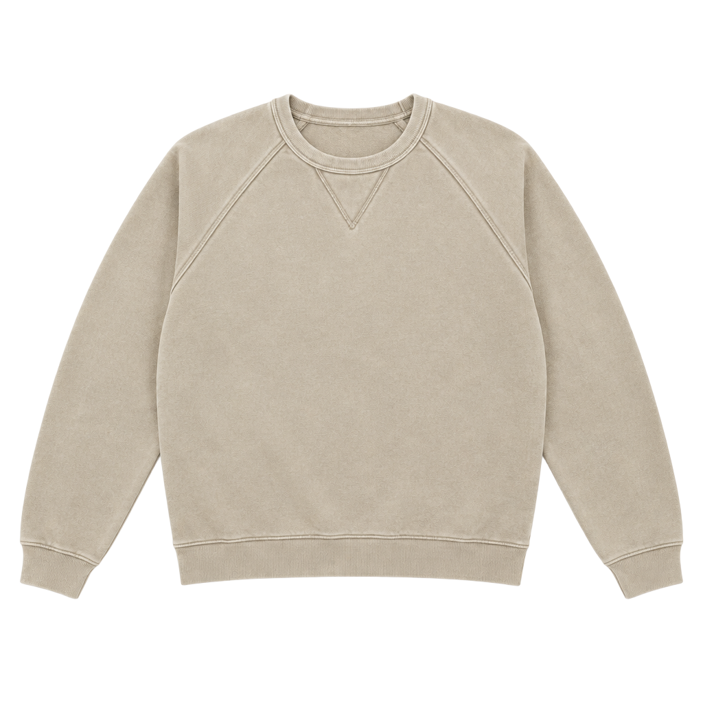 Madewell Beige Raglan Crewneck Sweatshirt Size XS 1