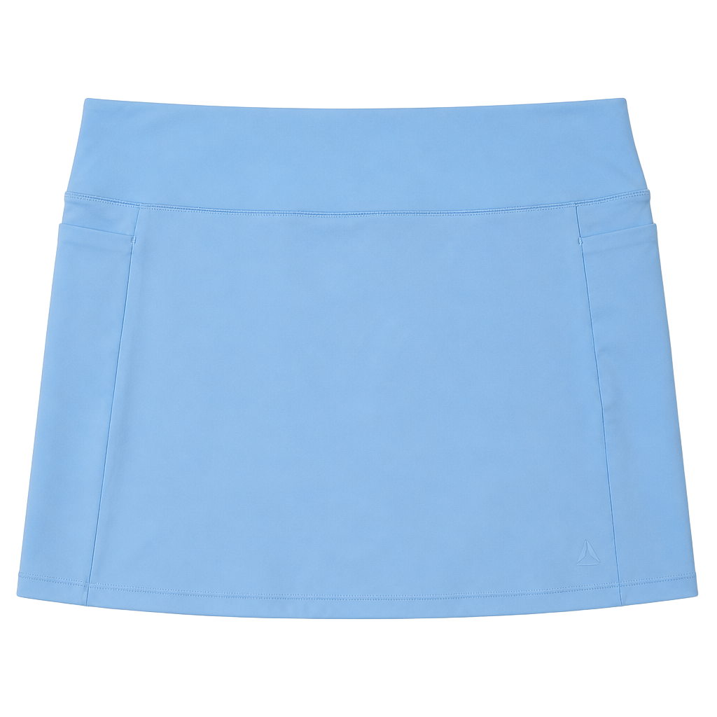 Reebok Light Blue Athletic Skort with Built-In Shorts and Pockets XXXL 1
