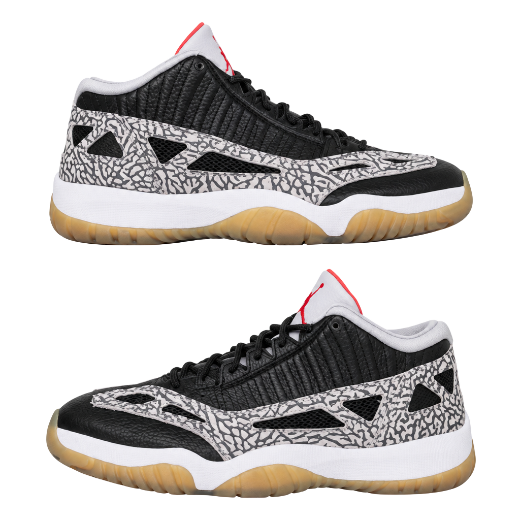 Jordan 11 Retro Low IE Black Cement Sneakers 1