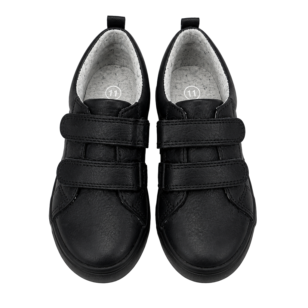 Cat & Jack Kids Parker Velcro Sneakers Black Size 11 1