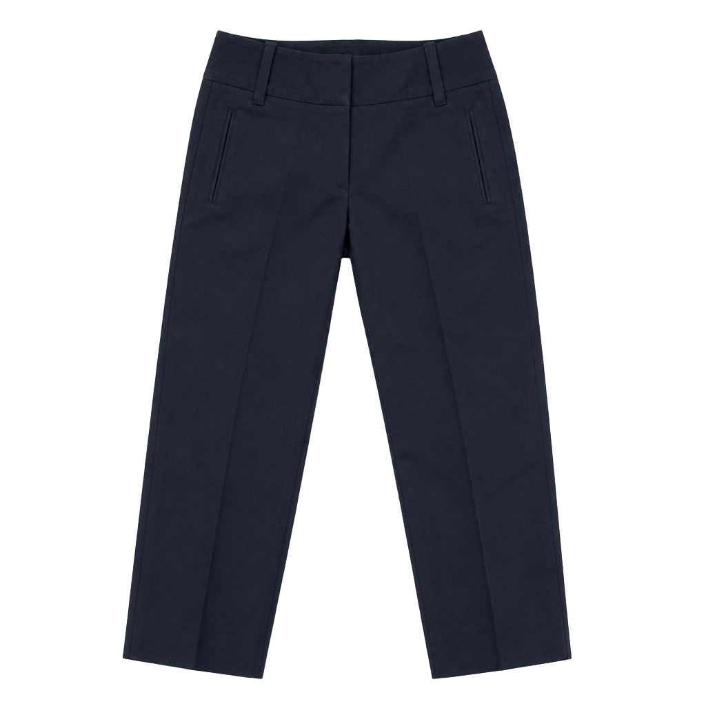 Banana Republic Martin Fit Stretch Black Cropped Pants Size 0 1