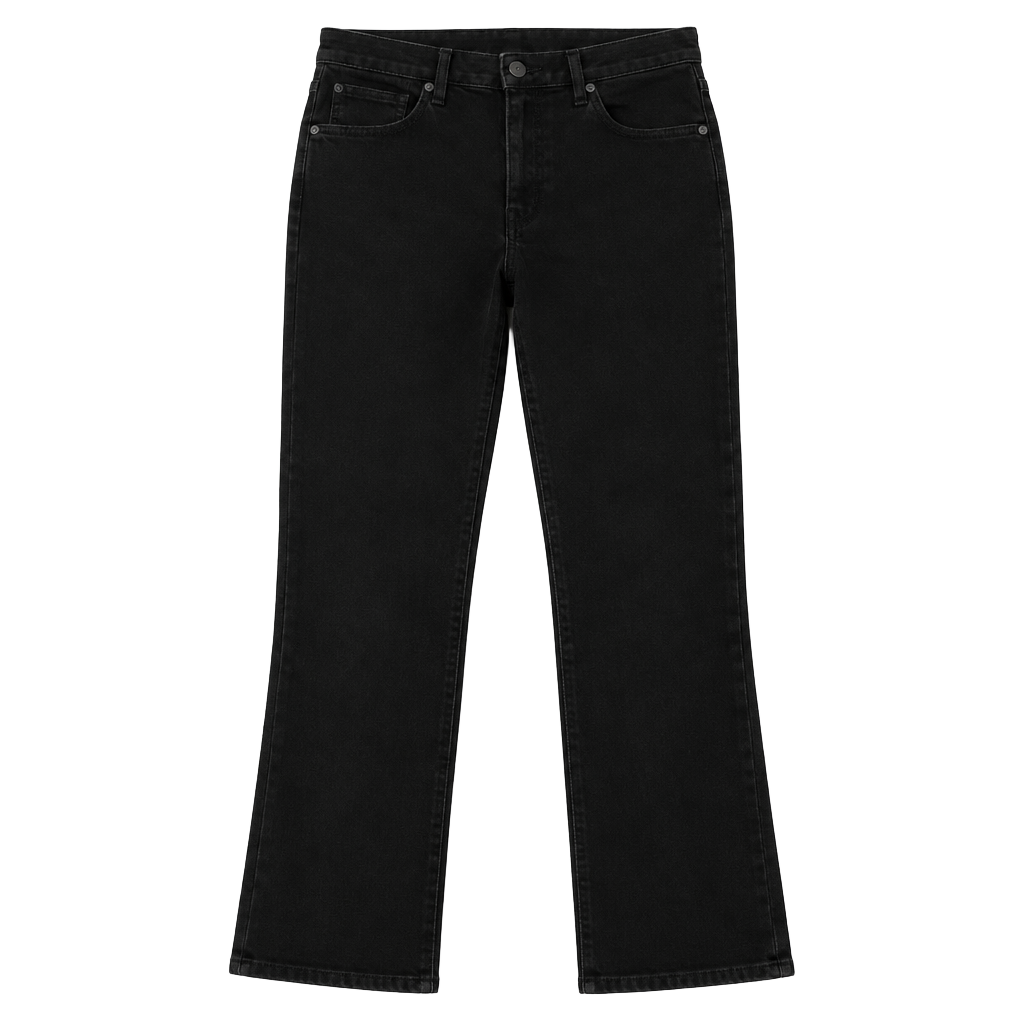 Bandolino Mandie Jeans Size 8S Black Denim Short 1