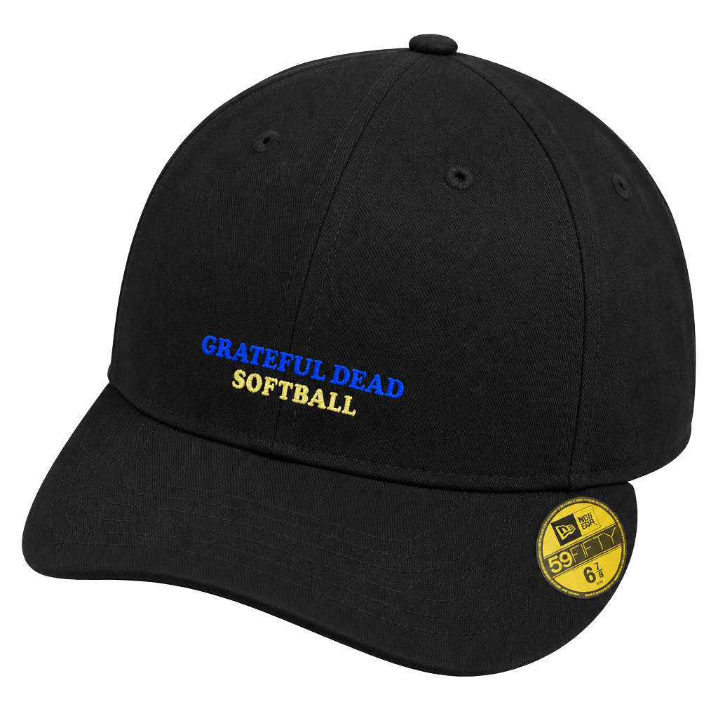 New Era 59FIFTY Fitted Hat Cap Size 6 7/8 Black CL Softball 1
